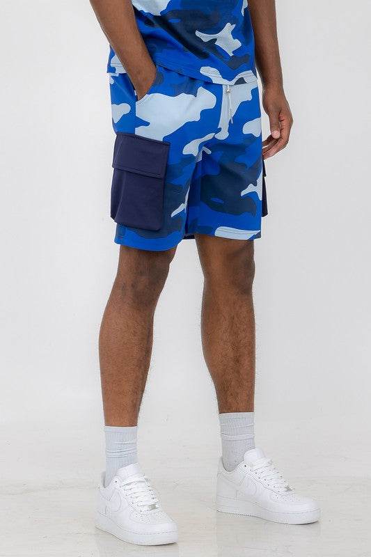 Weiv Mens Full Camo Sweat Shorts - Shop Style & More | Fresh Looks, Everyday Deals & Free Shipping