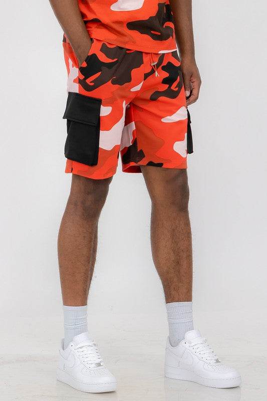 Weiv Mens Full Camo Sweat Shorts - Shop Style & More | Fresh Looks, Everyday Deals & Free Shipping
