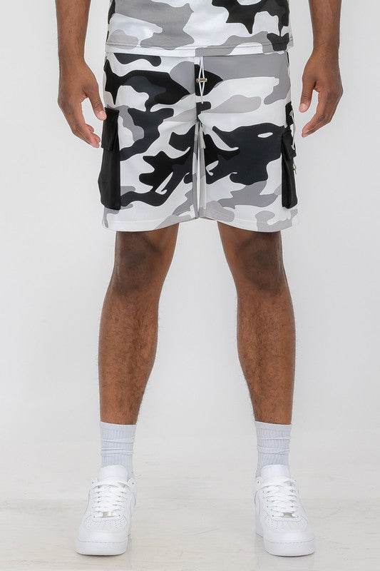 Weiv Mens Full Camo Sweat Shorts - Shop Style & More | Fresh Looks, Everyday Deals & Free Shipping