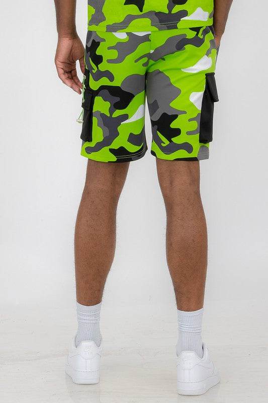 Weiv Mens Full Camo Sweat Shorts - Shop Style & More | Fresh Looks, Everyday Deals & Free Shipping