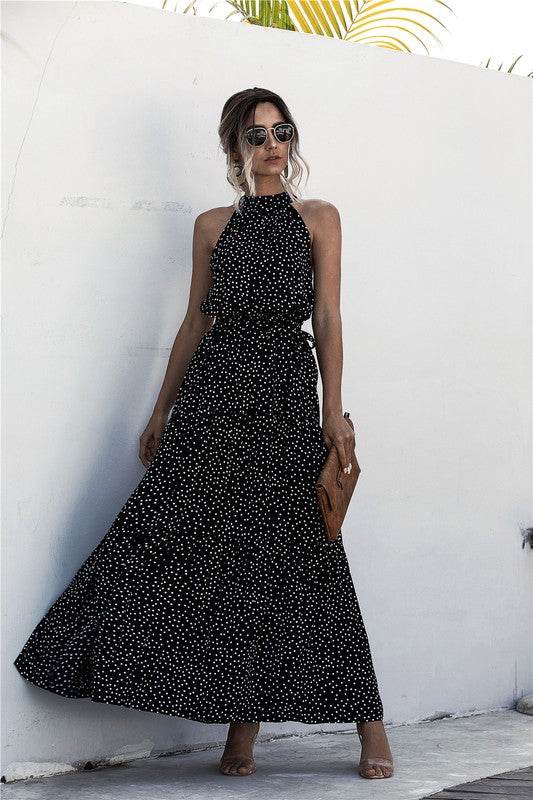 Womens Polka Dot Maxi Dress - Shop Style & More | Fresh Looks, Everyday Deals & Free Shipping
