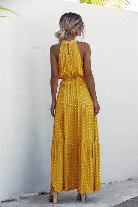 Womens Polka Dot Maxi Dress - Shop Style & More | Fresh Looks, Everyday Deals & Free Shipping