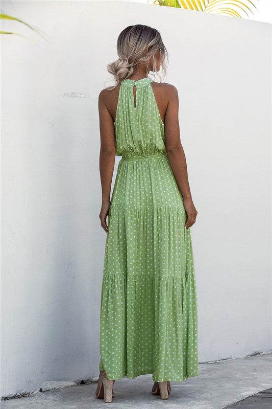 Womens Polka Dot Maxi Dress - Shop Style & More | Fresh Looks, Everyday Deals & Free Shipping