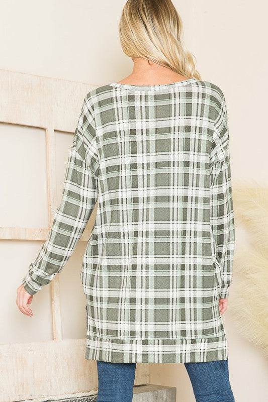 V Neck Sweater Tunic - Shop Style & More | Fresh Looks, Everyday Deals & Free Shipping