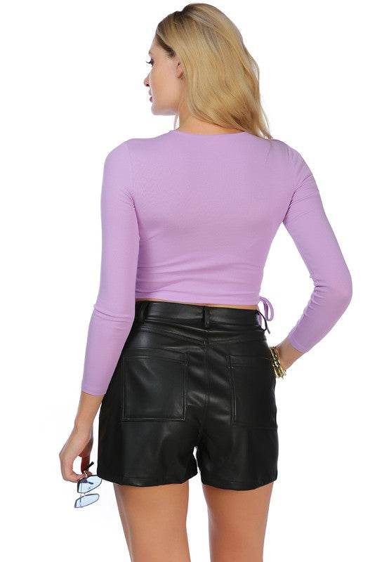 Faux Leather Black Shorts - Shop Style & More | Fresh Looks, Everyday Deals & Free Shipping
