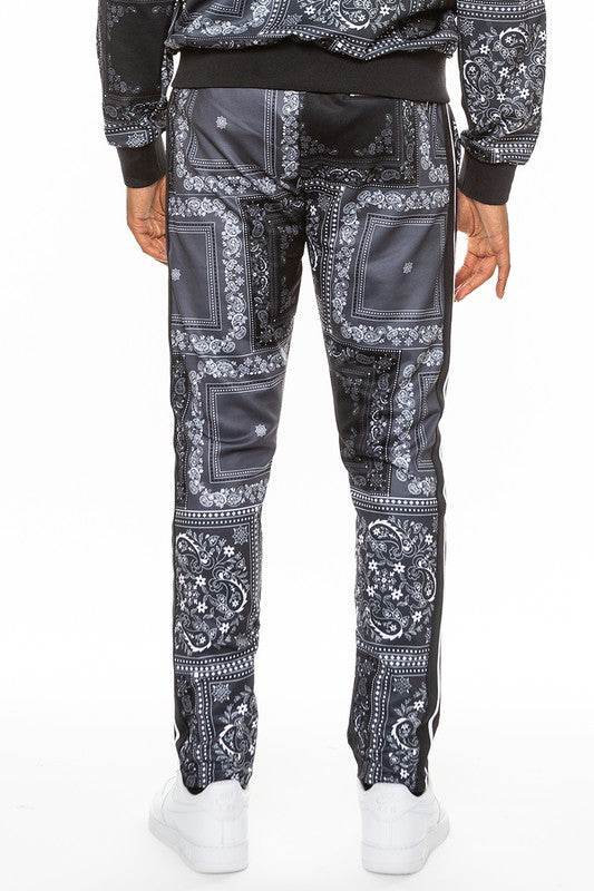 Weiv Paisley Bandana Print Track Pants - Shop Style & More | Fresh Looks, Everyday Deals & Free Shipping