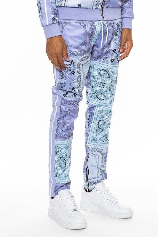 Weiv Paisley Bandana Print Track Pants - Shop Style & More | Fresh Looks, Everyday Deals & Free Shipping