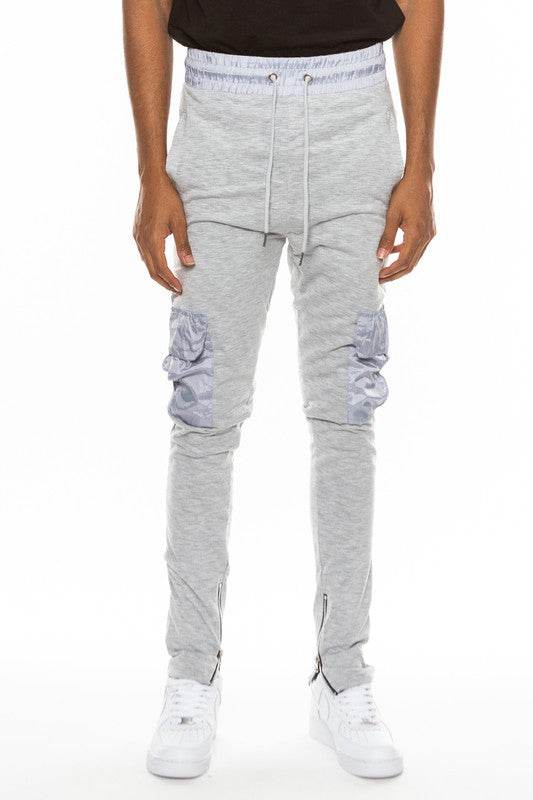 Heathered Cotton Blend Joggers - Shop Style & More | Fresh Looks, Everyday Deals & Free Shipping