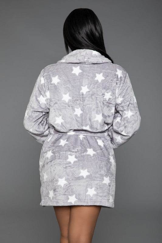 Kaylee Robe Star Print - Shop Style & More | Fresh Looks, Everyday Deals & Free Shipping