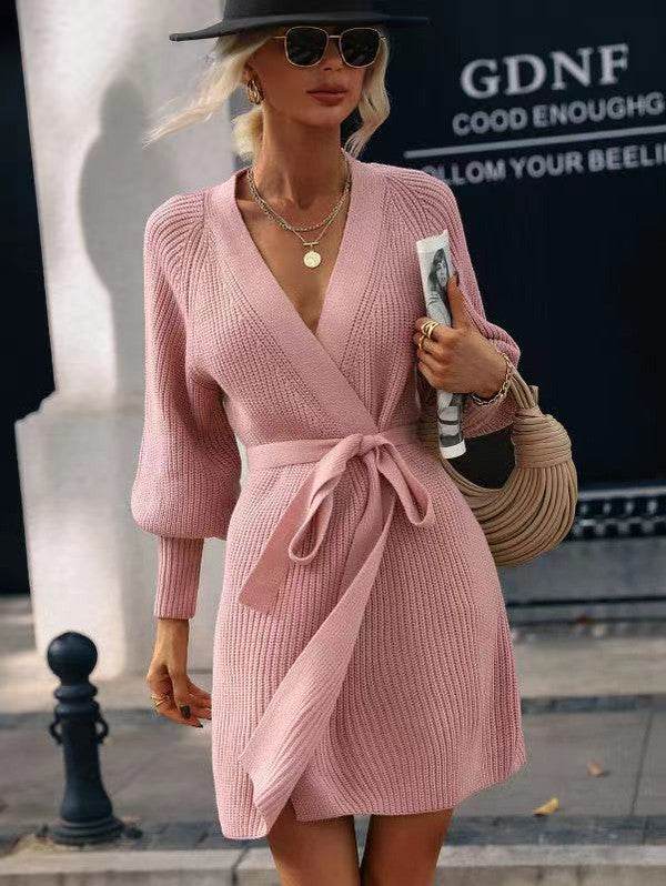 Wrap sweater dress - Shop Style & More | Fresh Looks, Everyday Deals & Free Shipping