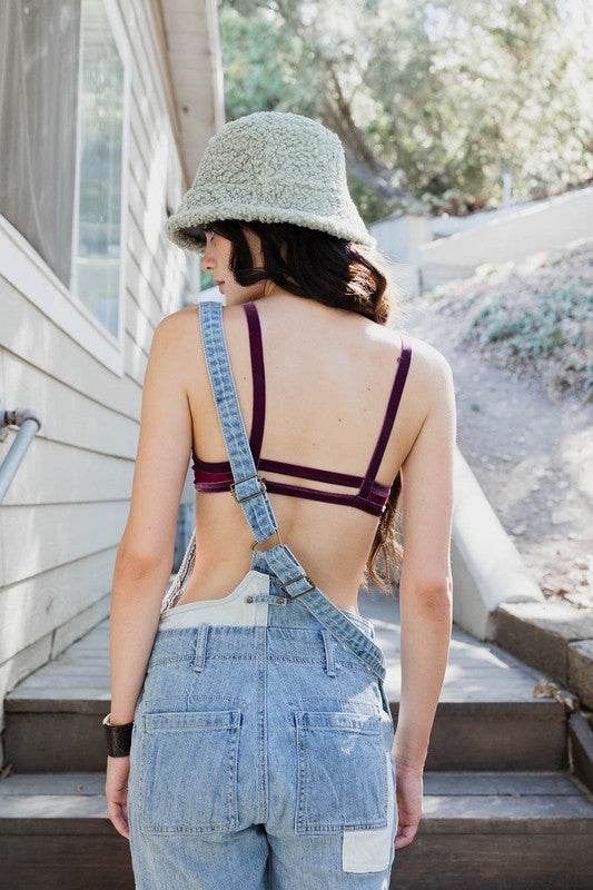 Crushed Velvet Bralette - Shop Style & More | Fresh Looks, Everyday Deals & Free Shipping