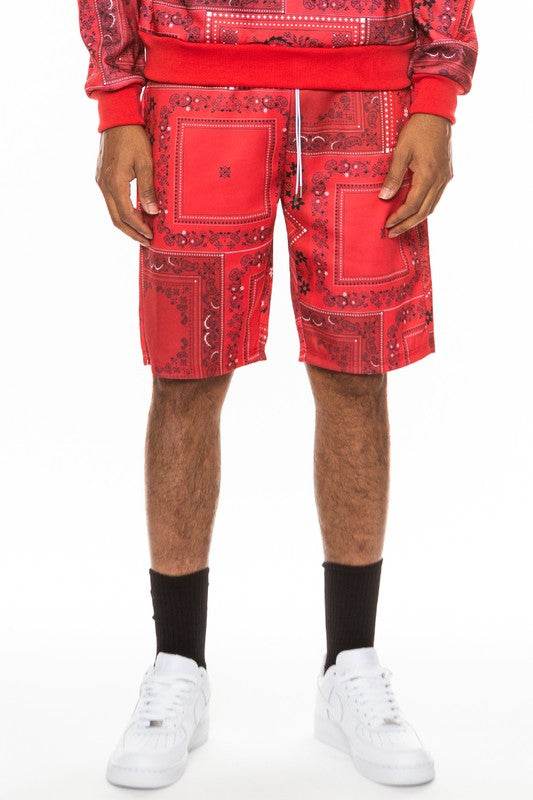 Weiv Mens Paisley Bandana Print Shorts - Shop Style & More | Fresh Looks, Everyday Deals & Free Shipping