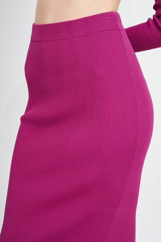 HIGH WAIST MIDI PINCIL SKIRT - Shop Style & More | Fresh Looks, Everyday Deals & Free Shipping