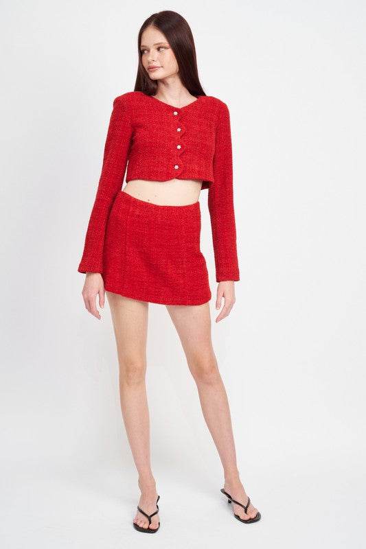HIGH WAIST WRAPPED SKORT - Shop Style & More | Fresh Looks, Everyday Deals & Free Shipping