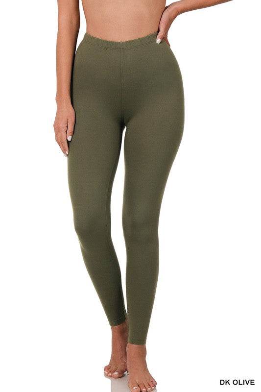 Brushed DTY Microfiber Full-Length Leggings - Shop Style & More | Fresh Looks, Everyday Deals & Free Shipping