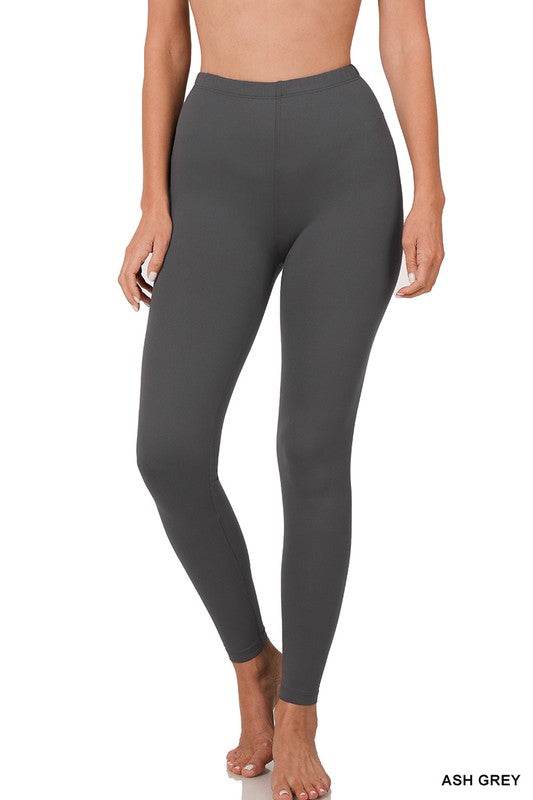 Brushed DTY Microfiber Full-Length Leggings - Shop Style & More | Fresh Looks, Everyday Deals & Free Shipping