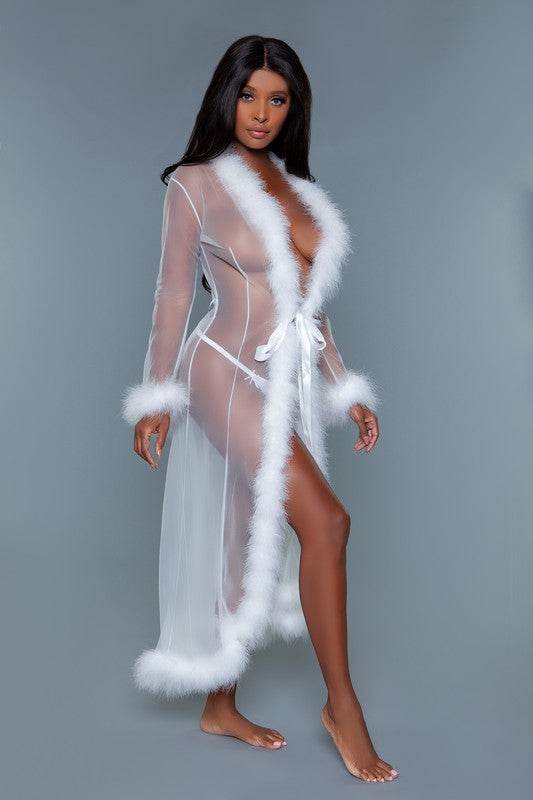 Marabou Robe - Shop Style & More | Fresh Looks, Everyday Deals & Free Shipping
