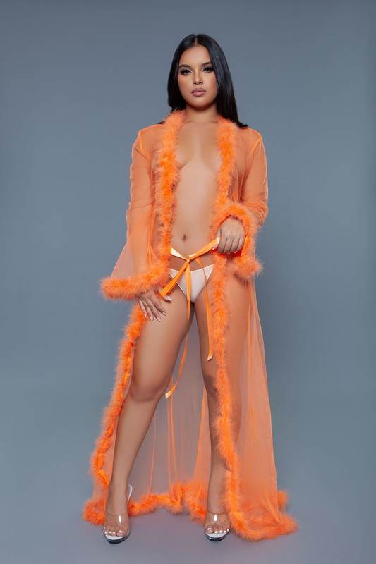 Marabou Robe - Shop Style & More | Fresh Looks, Everyday Deals & Free Shipping