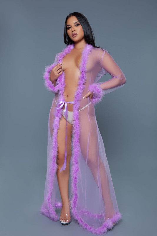 Marabou Robe - Shop Style & More | Fresh Looks, Everyday Deals & Free Shipping