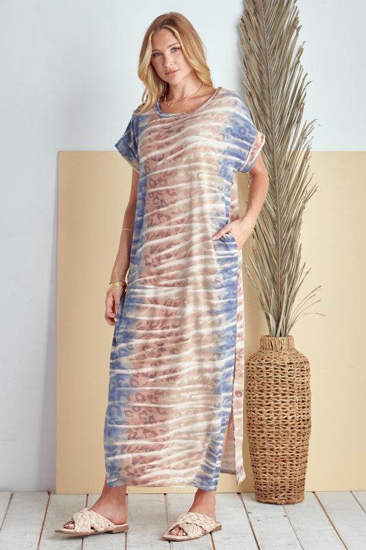 SIDE SLITS MAXI DRESS - Shop Style & More | Fresh Looks, Everyday Deals & Free Shipping