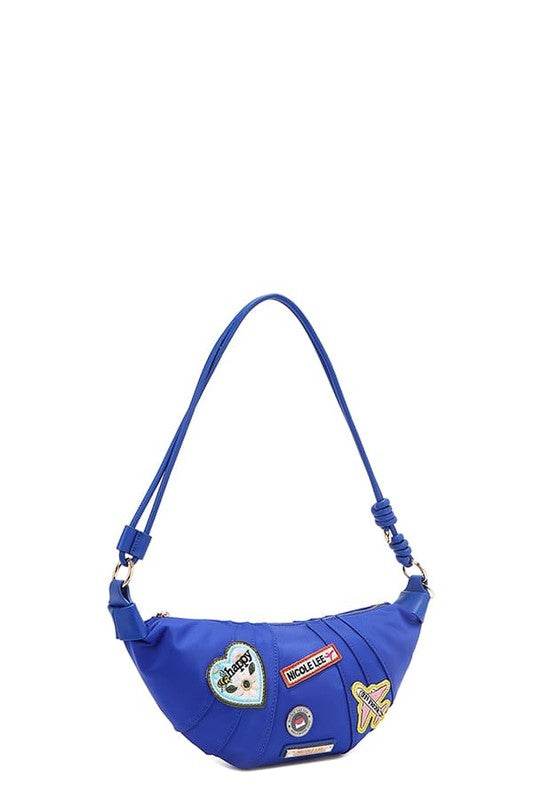 Nicole Lee USA Color Patch Croissant Bag - Shop Style & More | Fresh Looks, Everyday Deals & Free Shipping