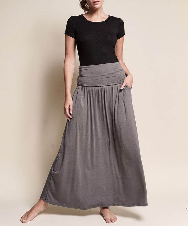 BAMBOO YOGA MAXI SKIRT - Shop Style & More | Fresh Looks, Everyday Deals & Free Shipping