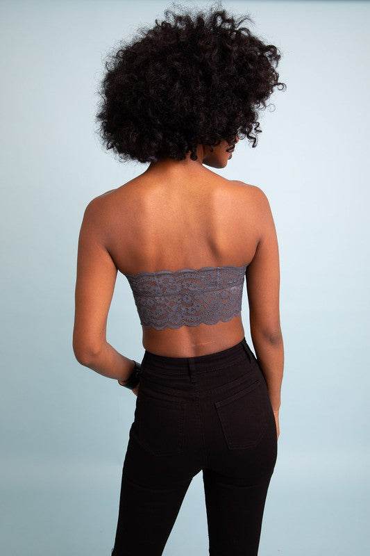 Wide Lace Bandeau - Shop Style & More | Fresh Looks, Everyday Deals & Free Shipping