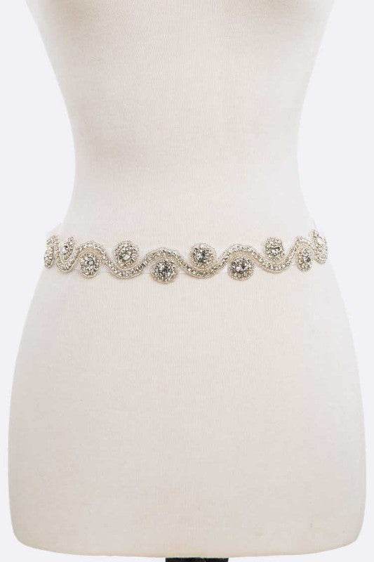 Rhinestone Sash Tie Belt - Shop Style & More | Fresh Looks, Everyday Deals & Free Shipping