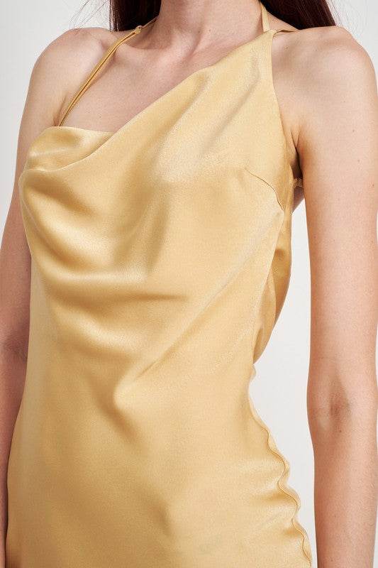 SATIN MAXI BIAS DRESS - Shop Style & More | Fresh Looks, Everyday Deals & Free Shipping