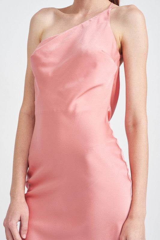 SATIN MAXI BIAS DRESS - Shop Style & More | Fresh Looks, Everyday Deals & Free Shipping
