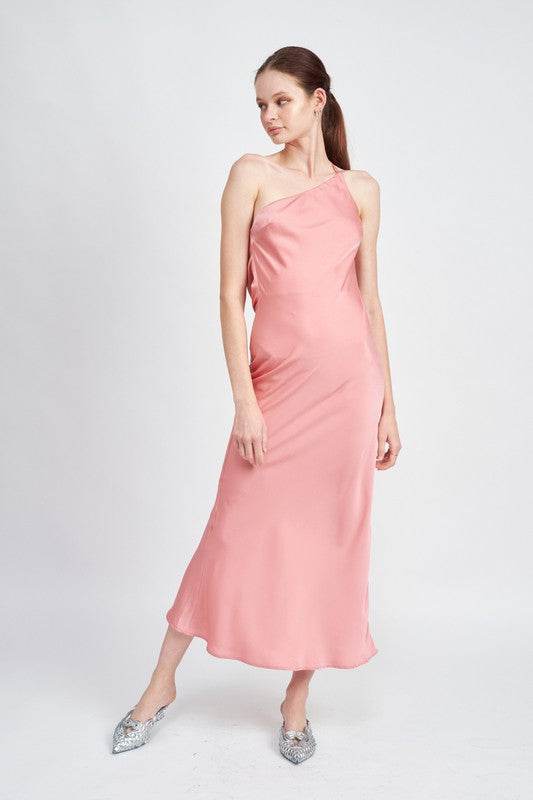 SATIN MAXI BIAS DRESS - Shop Style & More | Fresh Looks, Everyday Deals & Free Shipping