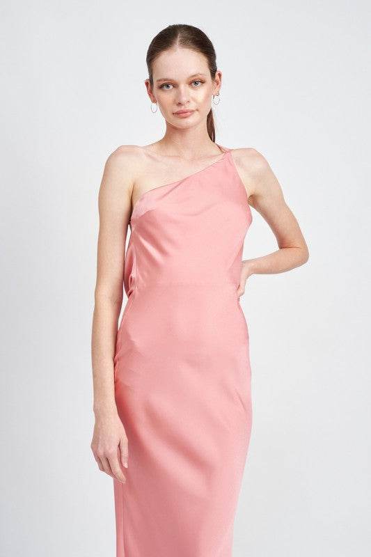 SATIN MAXI BIAS DRESS - Shop Style & More | Fresh Looks, Everyday Deals & Free Shipping