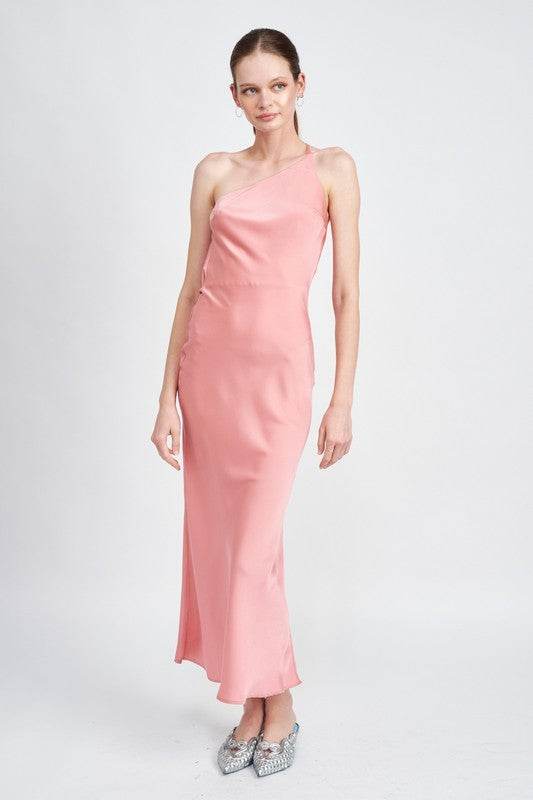 SATIN MAXI BIAS DRESS - Shop Style & More | Fresh Looks, Everyday Deals & Free Shipping