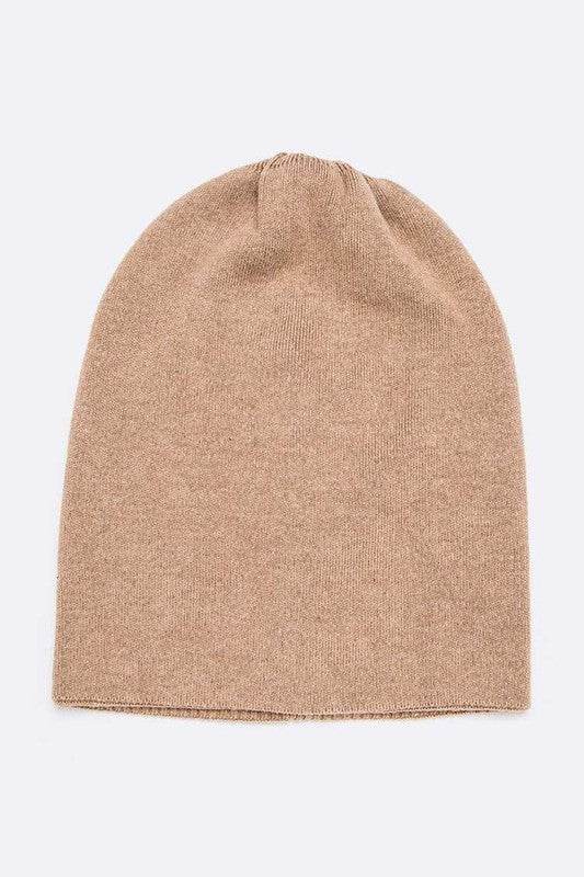 Double Layer Soft Convertible Beanie - Shop Style & More | Fresh Looks, Everyday Deals & Free Shipping