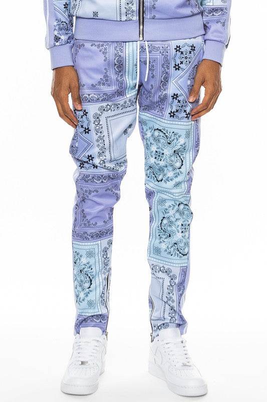 Weiv Paisley Bandana Print Track Pants - Shop Style & More | Fresh Looks, Everyday Deals & Free Shipping