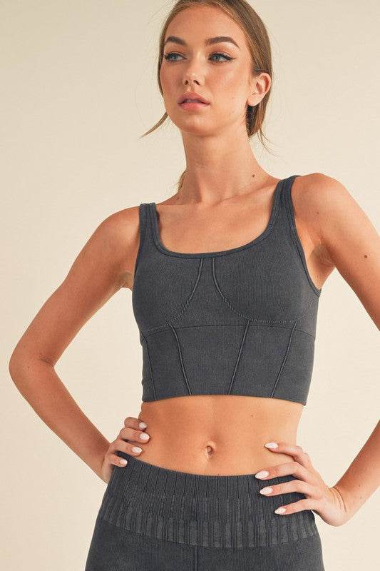 Women's Ultra-Comfort Ribbed Sports Bra - Shop Style & More | Fresh Looks, Everyday Deals & Free Shipping