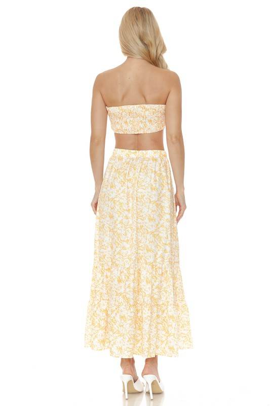 Women's Floral Skirt and TOP Set - Shop Style & More | Fresh Looks, Everyday Deals & Free Shipping