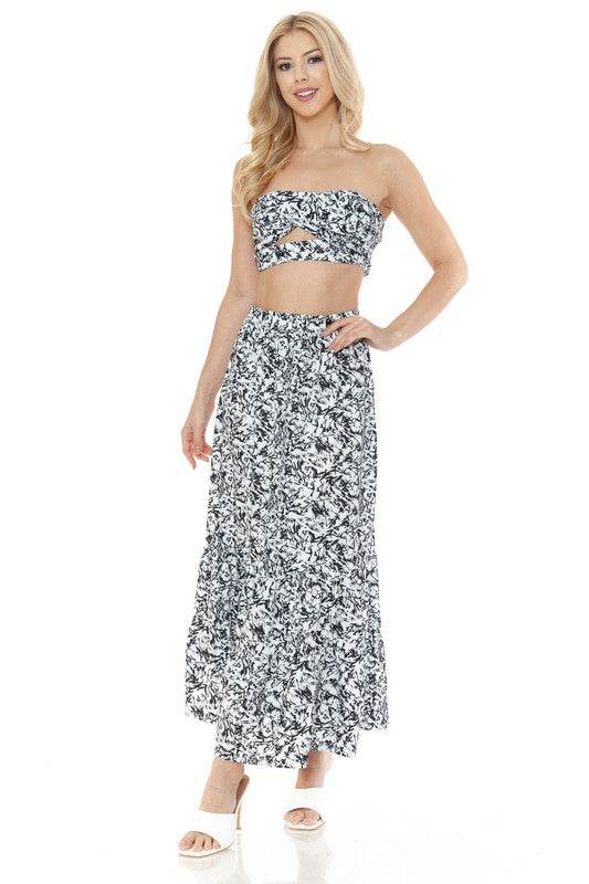 Women's Floral Skirt and TOP Set - Shop Style & More | Fresh Looks, Everyday Deals & Free Shipping