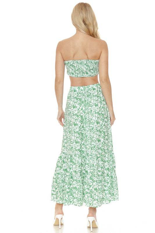 Women's Floral Skirt and TOP Set - Shop Style & More | Fresh Looks, Everyday Deals & Free Shipping