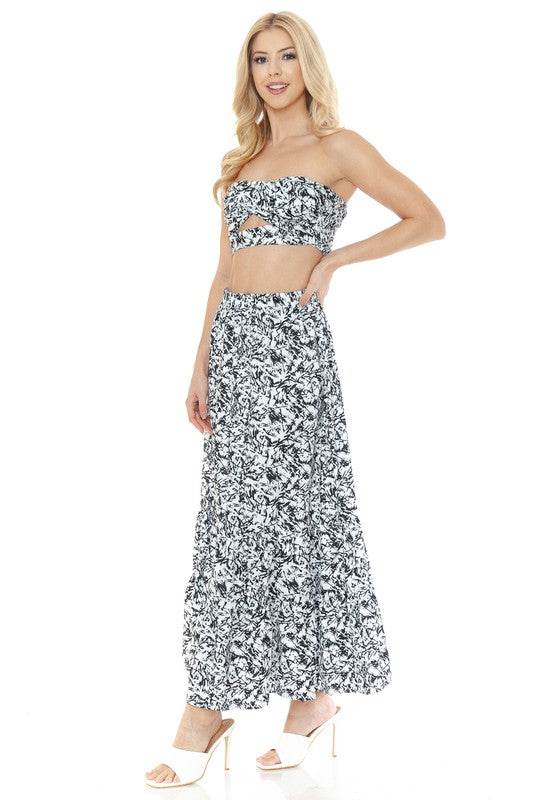 Women's Floral Skirt and TOP Set - Shop Style & More | Fresh Looks, Everyday Deals & Free Shipping