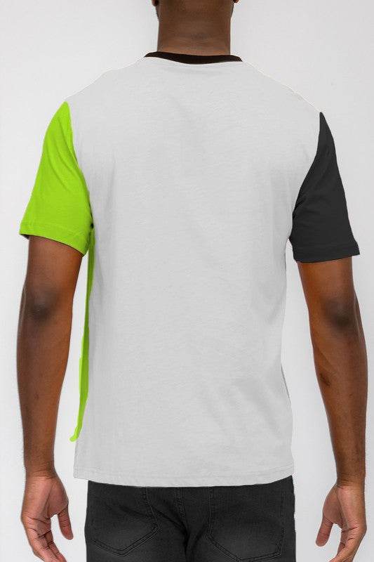 Weiv Mens Color Block T Shirt - Shop Style & More | Fresh Looks, Everyday Deals & Free Shipping