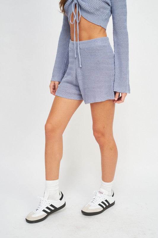 HIGH WAISTED CROCHET SHORTS - Shop Style & More | Fresh Looks, Everyday Deals & Free Shipping