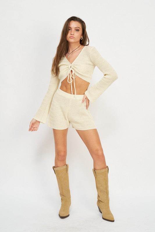 HIGH WAISTED CROCHET SHORTS - Shop Style & More | Fresh Looks, Everyday Deals & Free Shipping