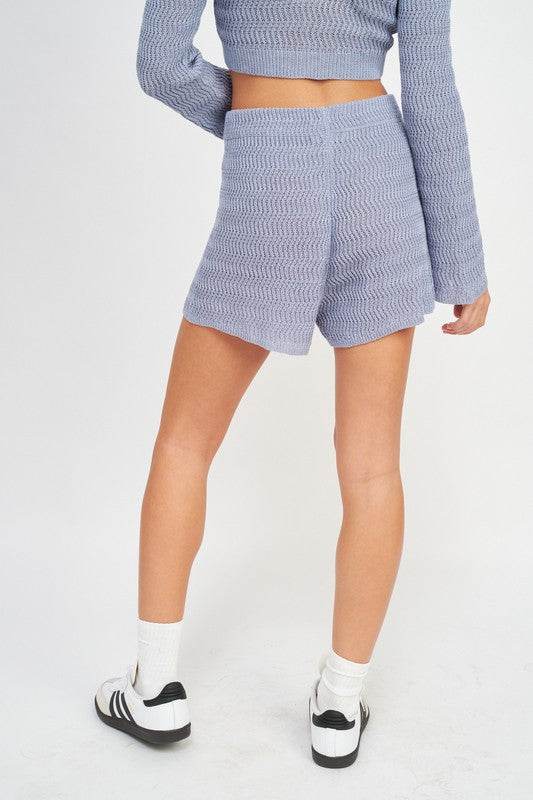 HIGH WAISTED CROCHET SHORTS - Shop Style & More | Fresh Looks, Everyday Deals & Free Shipping