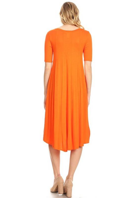 Jersey knit short sleeve oversized a-line dress - Shop Style & More | Fresh Looks, Everyday Deals & Free Shipping