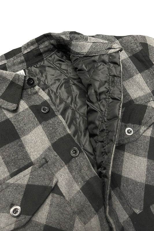 Mens Quilted Padded Flannel - Shop Style & More | Fresh Looks, Everyday Deals & Free Shipping