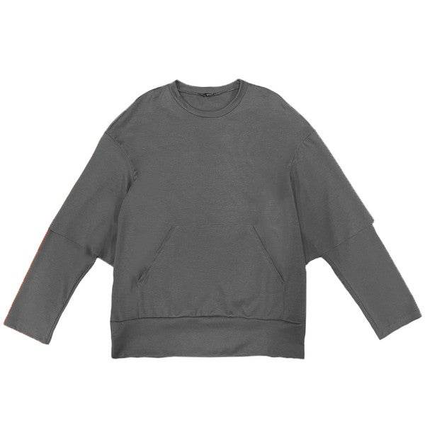 Weiv Mens Double Layered Pullover Sweatshirts - Shop Style & More | Fresh Looks, Everyday Deals & Free Shipping