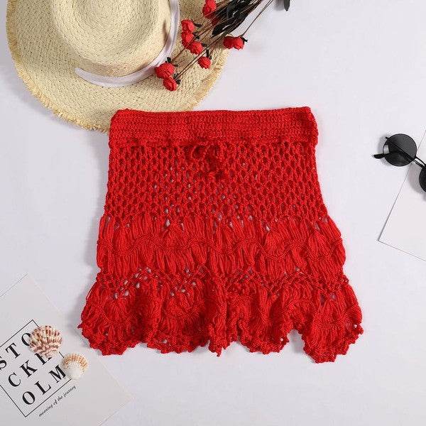 Crochet cover up skirt - Shop Style & More | Fresh Looks, Everyday Deals & Free Shipping