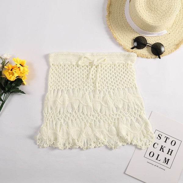 Crochet cover up skirt - Shop Style & More | Fresh Looks, Everyday Deals & Free Shipping