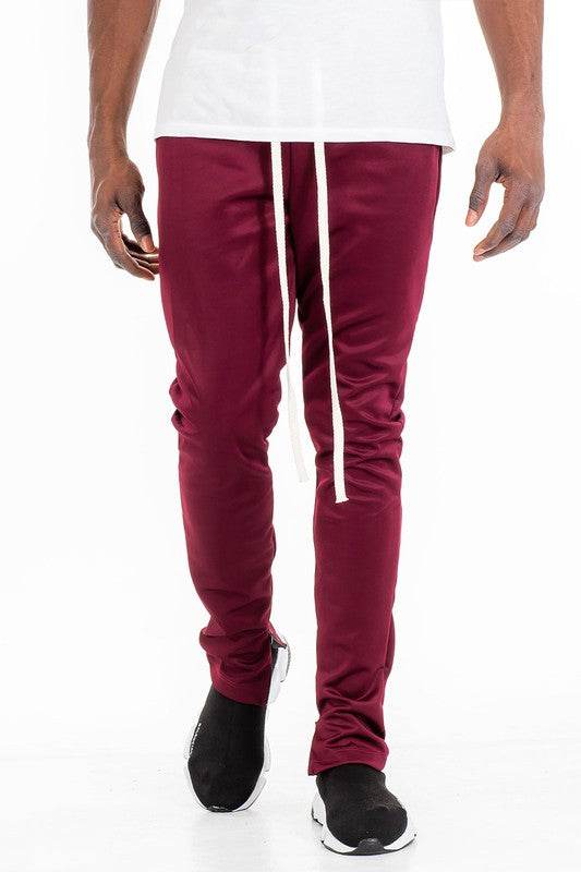 SOLID COLOR PLAIN BASIC TRACK PANTS - Shop Style & More | Fresh Looks, Everyday Deals & Free Shipping